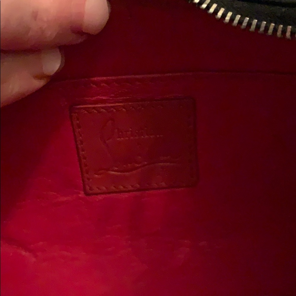Christian Louboutin Leather Purse In Black - Picture 3 of 8